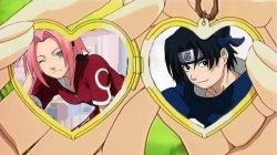 Sakura e Sasuke cuoricini